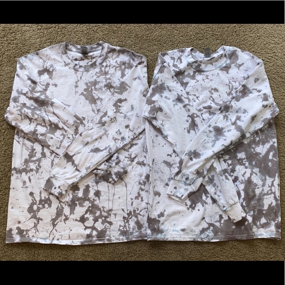 Tie dye long sleeves tee - Picture 4 of 4